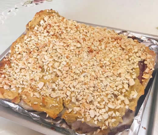 巴旦木碎原來還可以做菜，快來圍觀